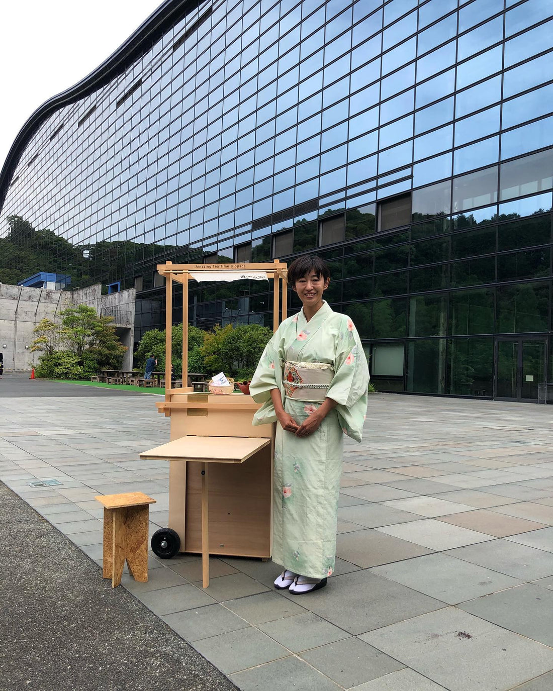 九州国立博物館 特別展「北斎展」日本茶ケータリング茶会