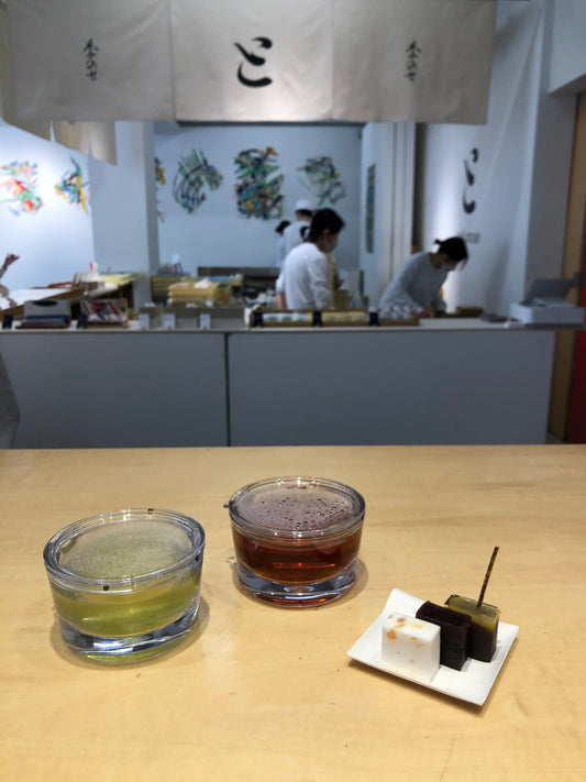 和菓子屋　ブランドリニューアルパーティー 日本茶ケータリング茶会｜茶時遊空間