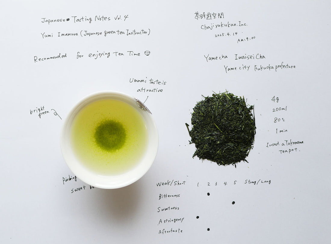 Japanese Tea Tasting Notes Yame Sencha