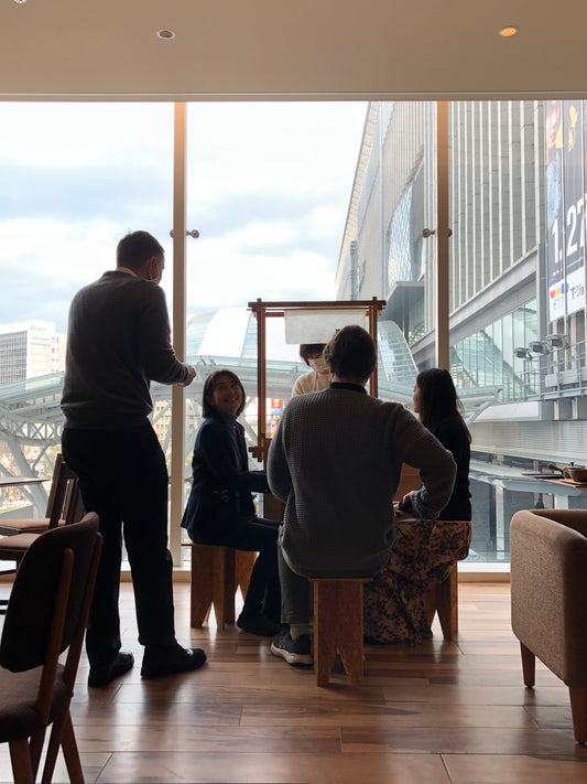東京のオフィスエリアで日本茶体験｜茶時遊空間