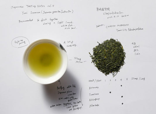 Japanese Tea Tasting Notes Yame Sencha Chasyo-Murozono