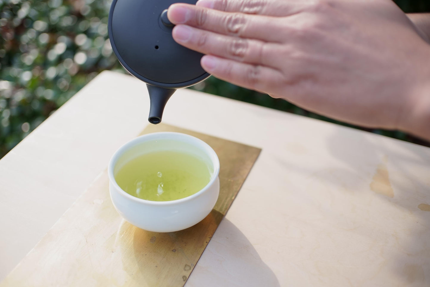 Japanese tea brewing experience in Hakata Old Town, Fukuoka