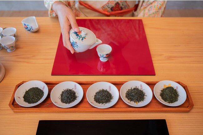 日本茶体験 博多茶香服(利き茶ゲーム) 博多町家ふるさと館