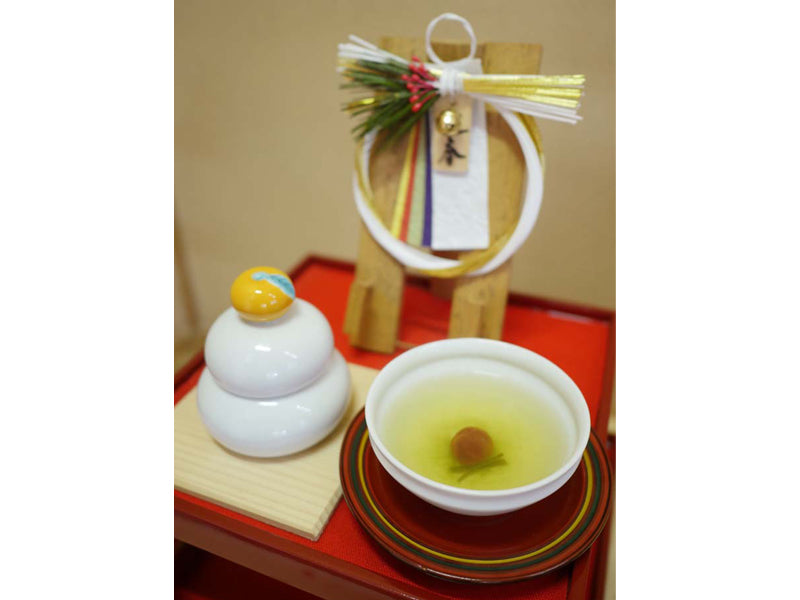 新年祝い茶「大福茶」の試飲販売会
