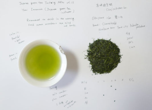 Japanese Tea Tasting Notes Yame Sencha Chanohado