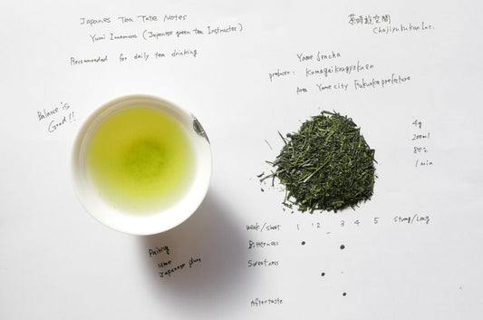 Japanese Tea Tasting Notes Yame Sencha Kumagaikougyokuen