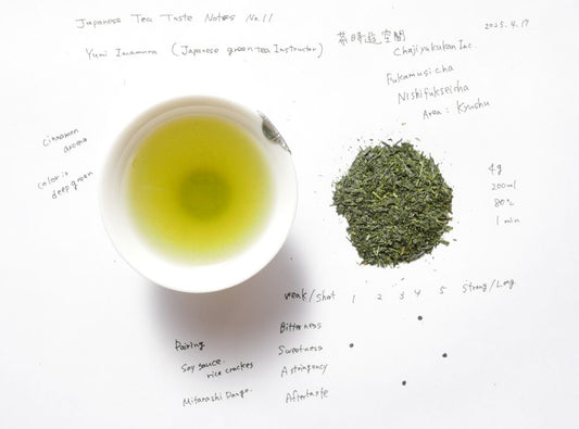 Japanese Tea Tasting Notes Fukamushicha Nishifukuseicha